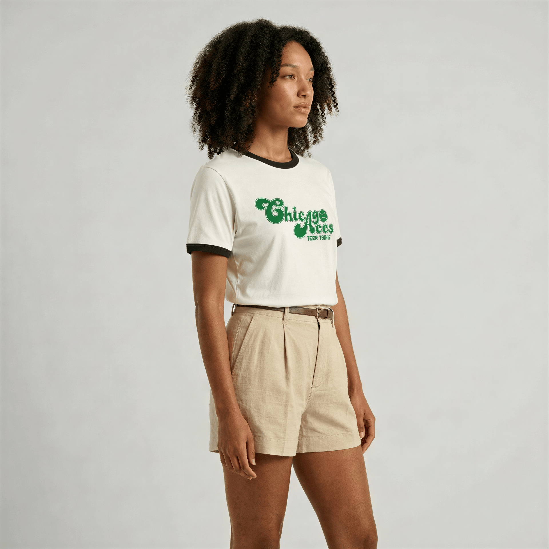 Chicago Aces Ringer Tee