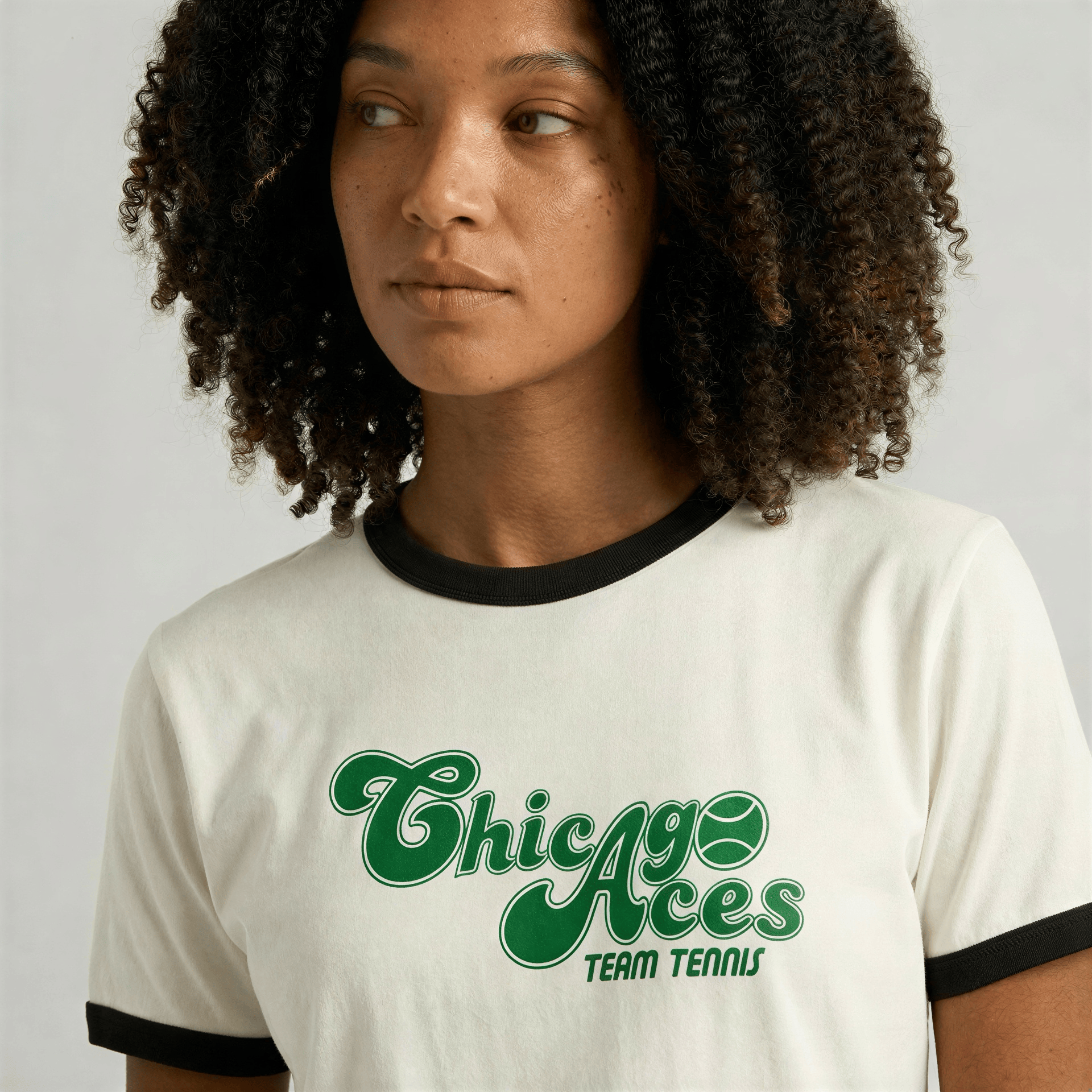 Chicago Aces Ringer Tee