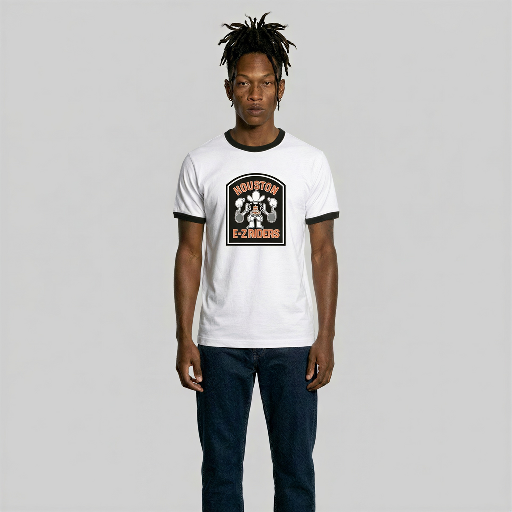 Houston E-Z Riders Ringer Tee
