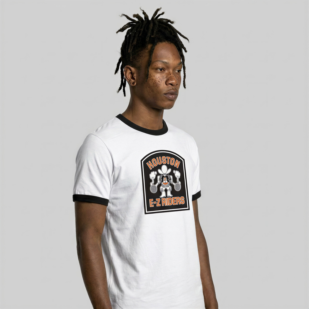 Houston E-Z Riders Ringer Tee