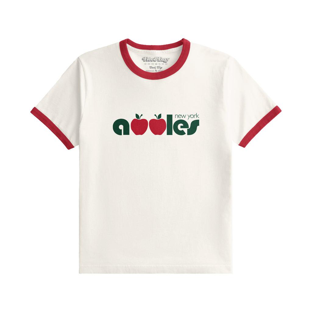 New York Apples Ringer Tee